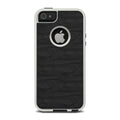 DecalGirl OCI5-BLACKWOOD OtterBox Commuter iPhone 5 Case Skin - Black